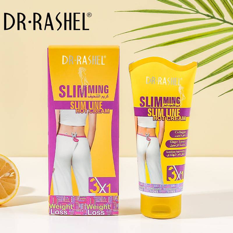 Dr.Rashel Slimming Slim Line Hot Cream _ Ginger Extract, Collagen & Indian Turmeric - 150g DR.RASHEL