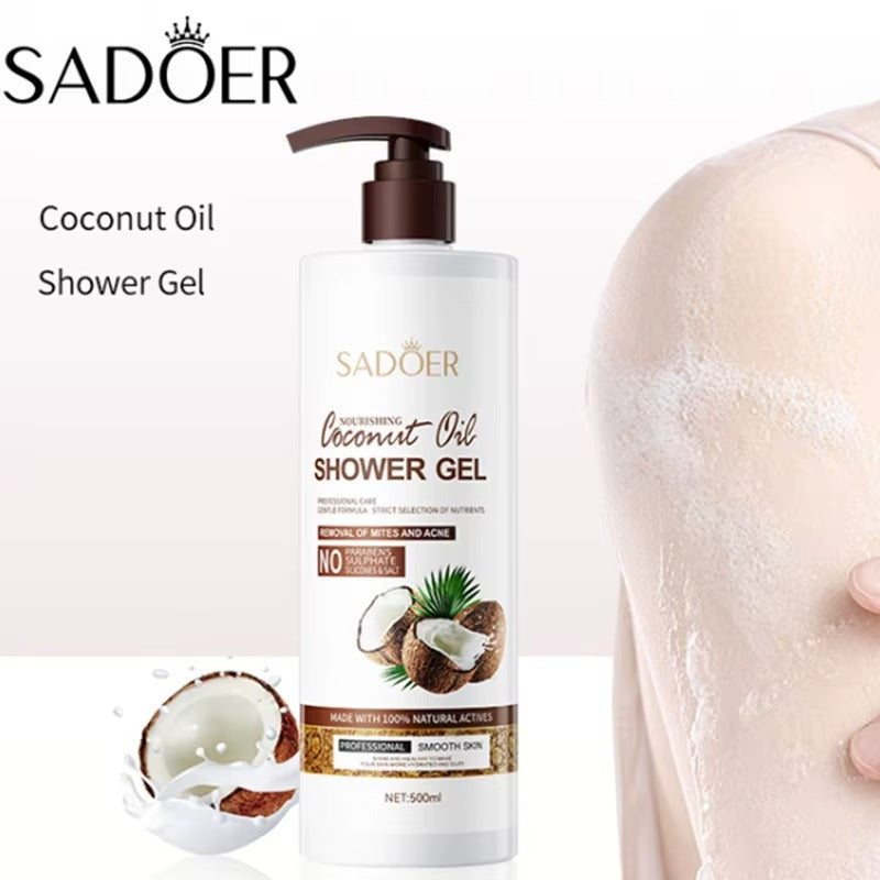 Sadoer Coconut Oil Shower Gel 500ml Sadoer