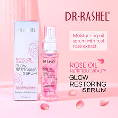 Dr.Rashel Rose Oil Nutritious Vitality Glow Restoring Serum - 40g DR.RASHEL