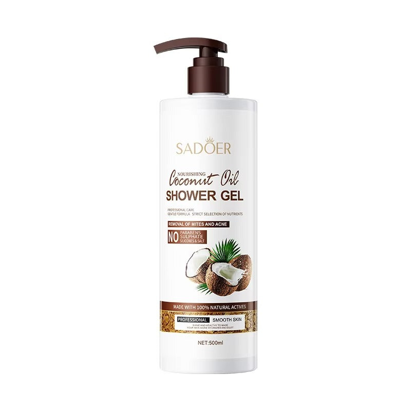 Sadoer Coconut Oil Shower Gel 500ml Sadoer
