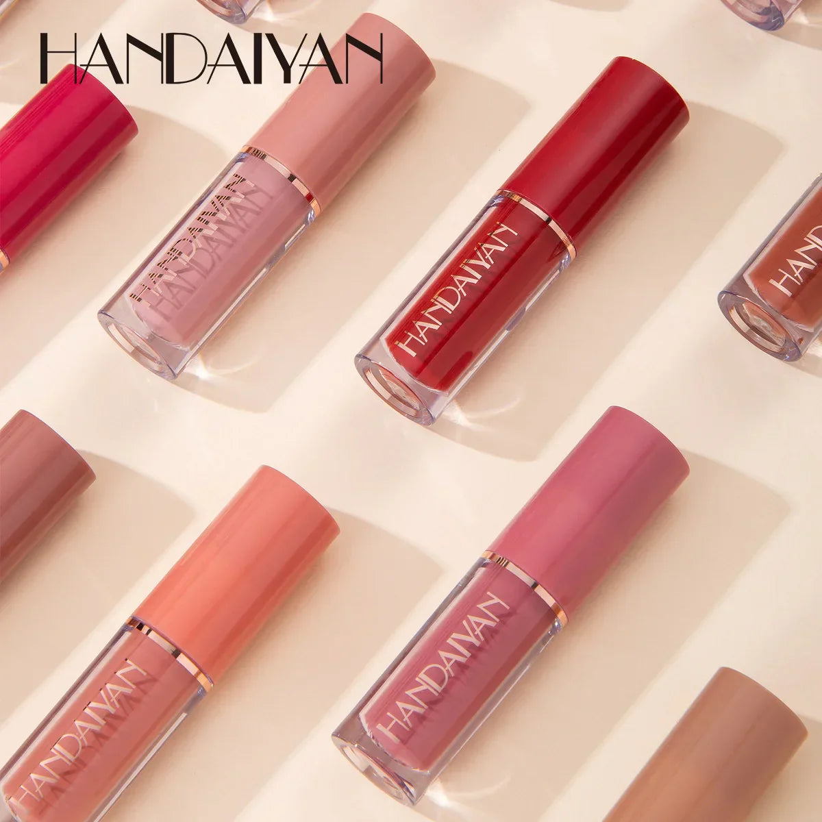 12pcs Handaiyan Matte Liquid Lipstick Set - 12Pcs x 2.5ml HANDAIYAN