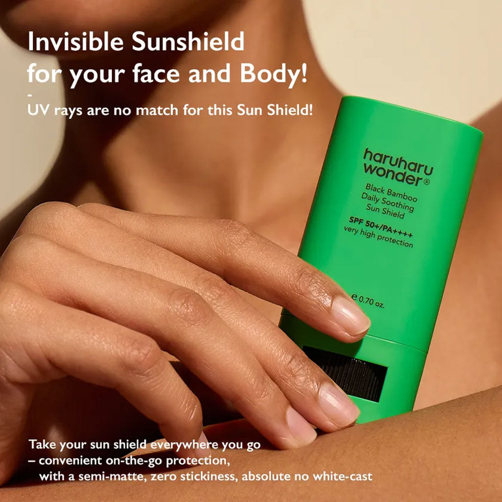 haruharu wonder Black Bamboo Daily Soothing Sun Shield - 20g Haruharu Wonder