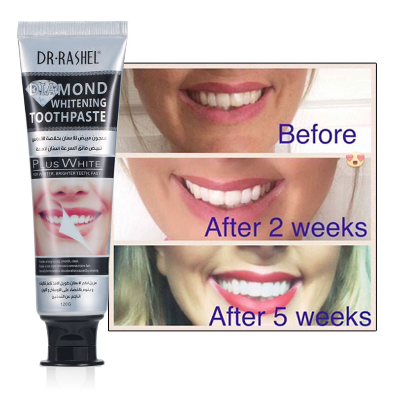 Dr.Rashel Diamond Whitening Tooth Paste - 120g Dr. Rashel