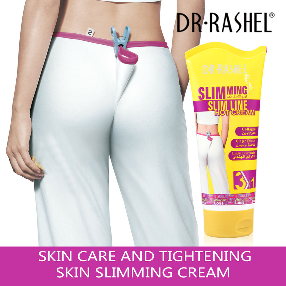 Dr.Rashel Slimming Slim Line Hot Cream _ Ginger Extract, Collagen & Indian Turmeric - 150g DR.RASHEL