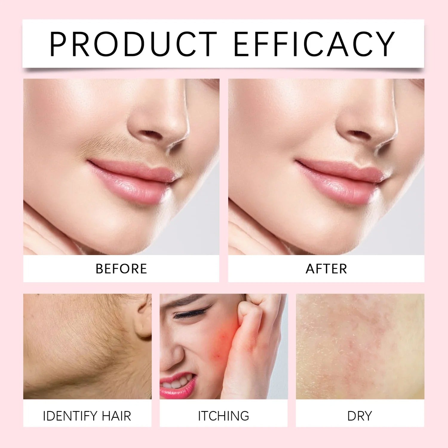 Jaysuing Hair Identifier Spray with face shaving razors Jaysuing