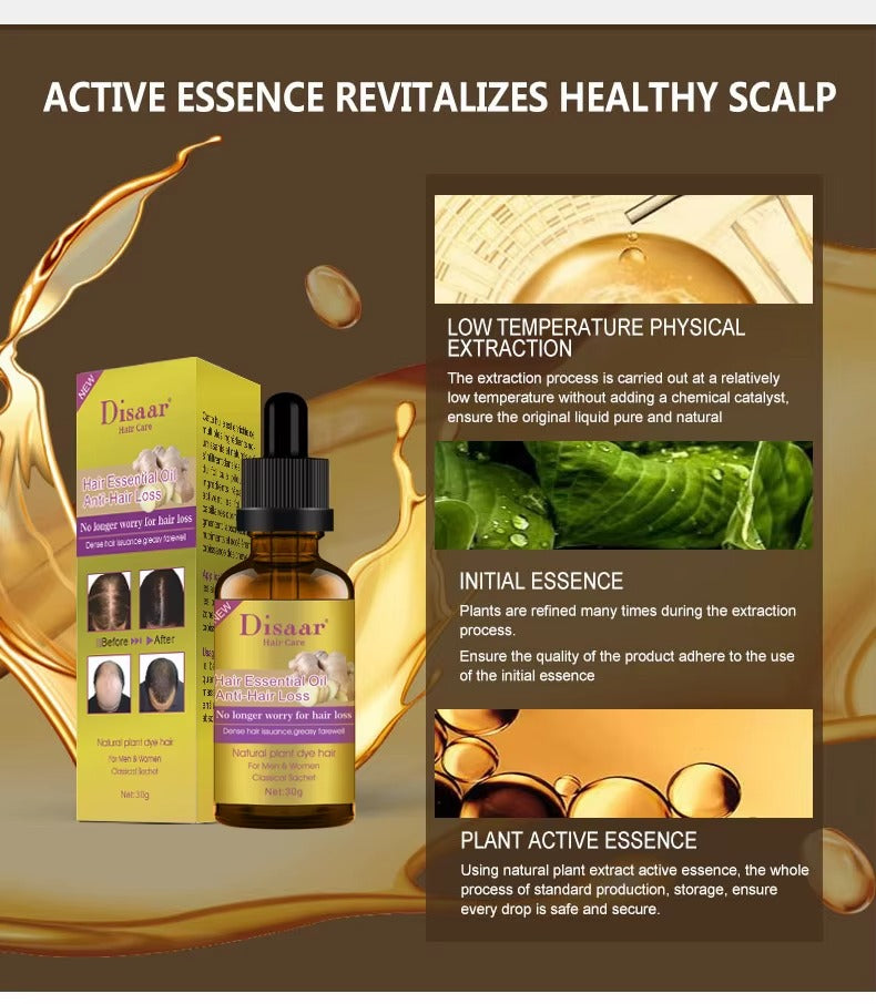 Disaar Hair Essential Oil Anti-Hair Loss - 30g Disaar