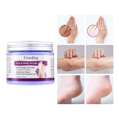 Guanjing Foot & Body Scrub Lavender & Collagen - 200g GuanJing