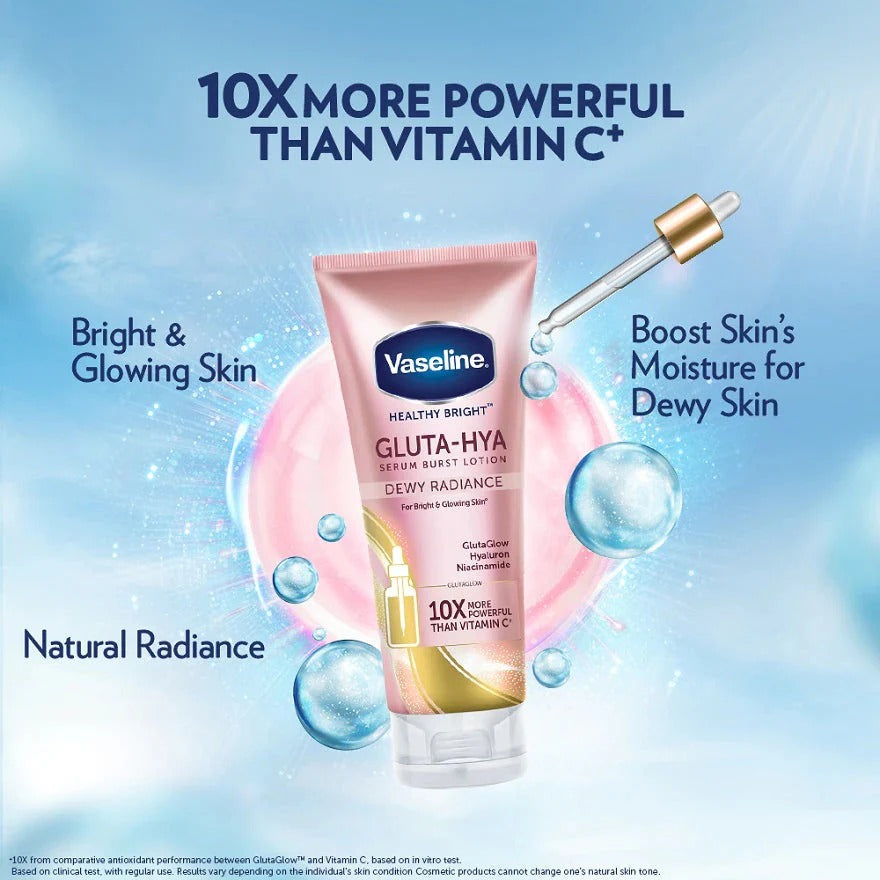 Vaseline Gluta-hya Serum Burst Lotion Dewy Radiance - 330ml Vaseline