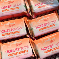 Transformed Skin Honestglow Papaya Kojic Soap - 70g Transformed Skin