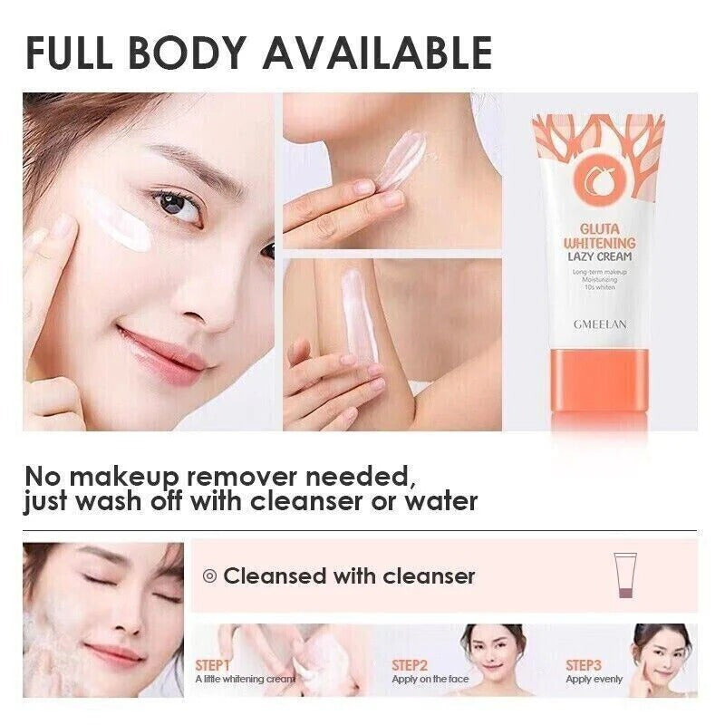 Gmeelan Gluta Whitening Lazy Cream - 30g Gmeelan