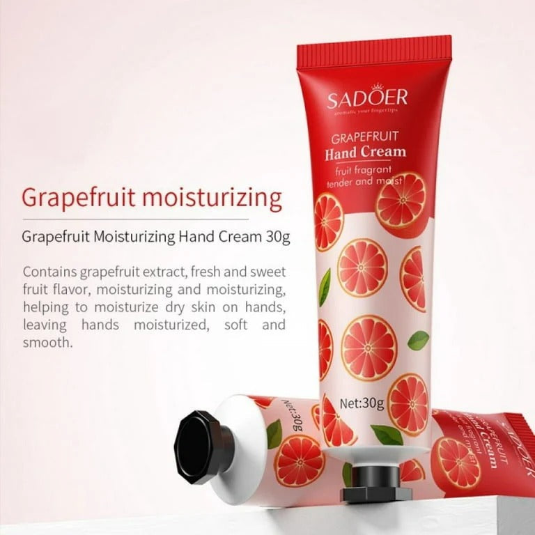 Sadoer Grape Fruit Hand Cream - 30g Sadoer