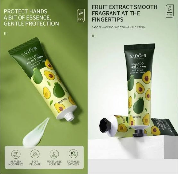 Sadoer Avacado Hand Cream 30g Sadoer