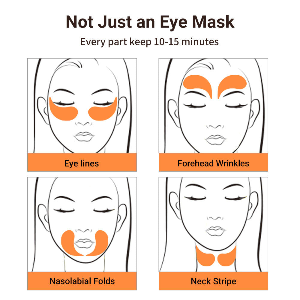 Disaar Vitamin C Whitening Eye Mask - 1.5mlx60Pcs Disaar