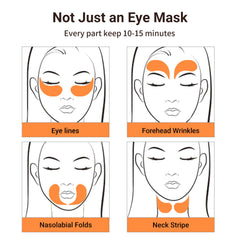 Disaar Vitamin C Whitening Eye Mask - 1.5mlx60Pcs Disaar