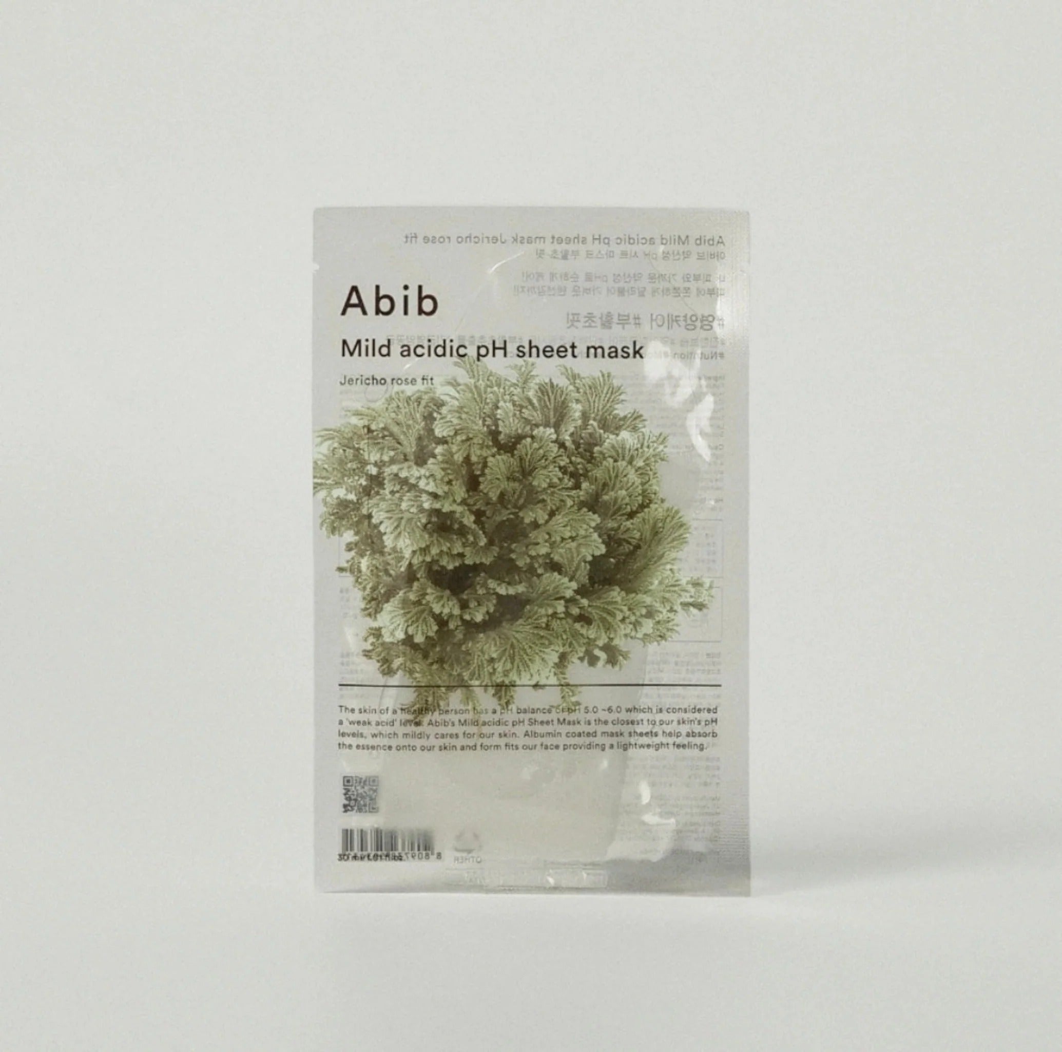 Abib Mild Acidic Ph Sheet Mask Jericho Rose Fit Abib