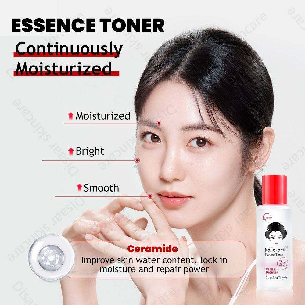 Guanjing Kojic Acid Essence Toner Repair & Brighten - 100ml GuanJing Beauty