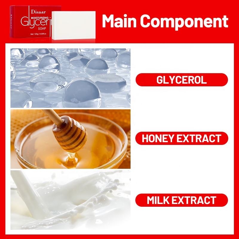 Disaar Moisturizing Glycerin Soap - 120g Disaar