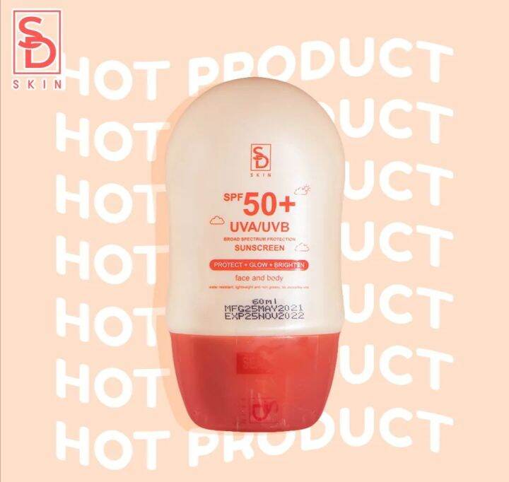Sugar Dolls Spf50+ Sunscreen For Face & Body - 60ml Sugar Dolls