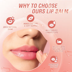 O.TWO.O Moisturizing Organic Colour Changing Lip Balm - 0.9g O.TWO.O