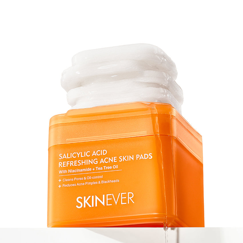 Skinever Salicylic Acid Refreshing Acne Skin Pads - 130ml Glo Arabia