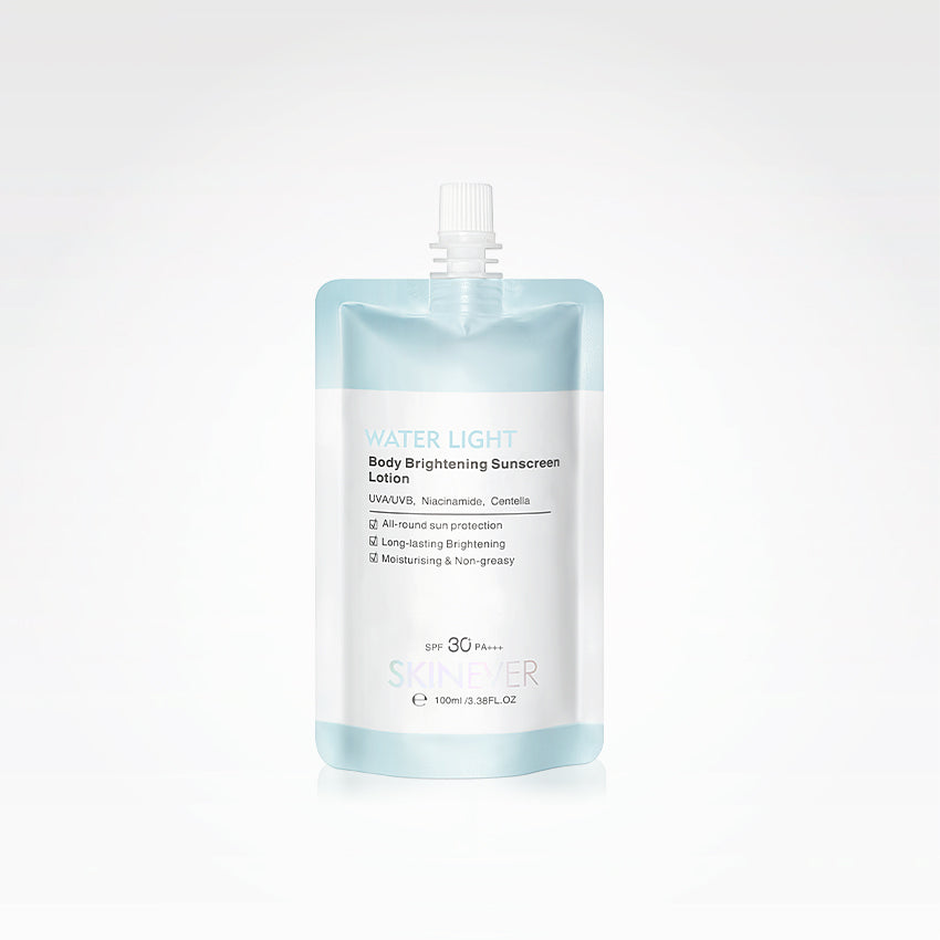 Skinever Water Light Body Brightening Sunscreen Lotion - 100ml Glo Arabia