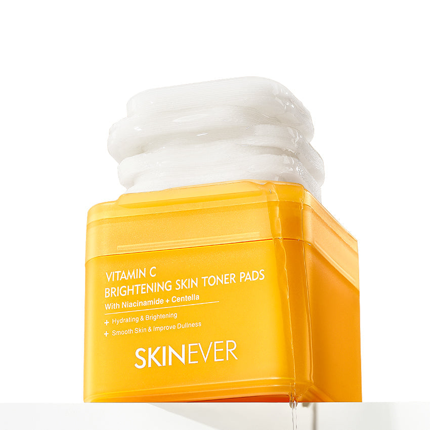 Skinever Vitamin C Brightening Skin Toner Pads - 130ml Skinever