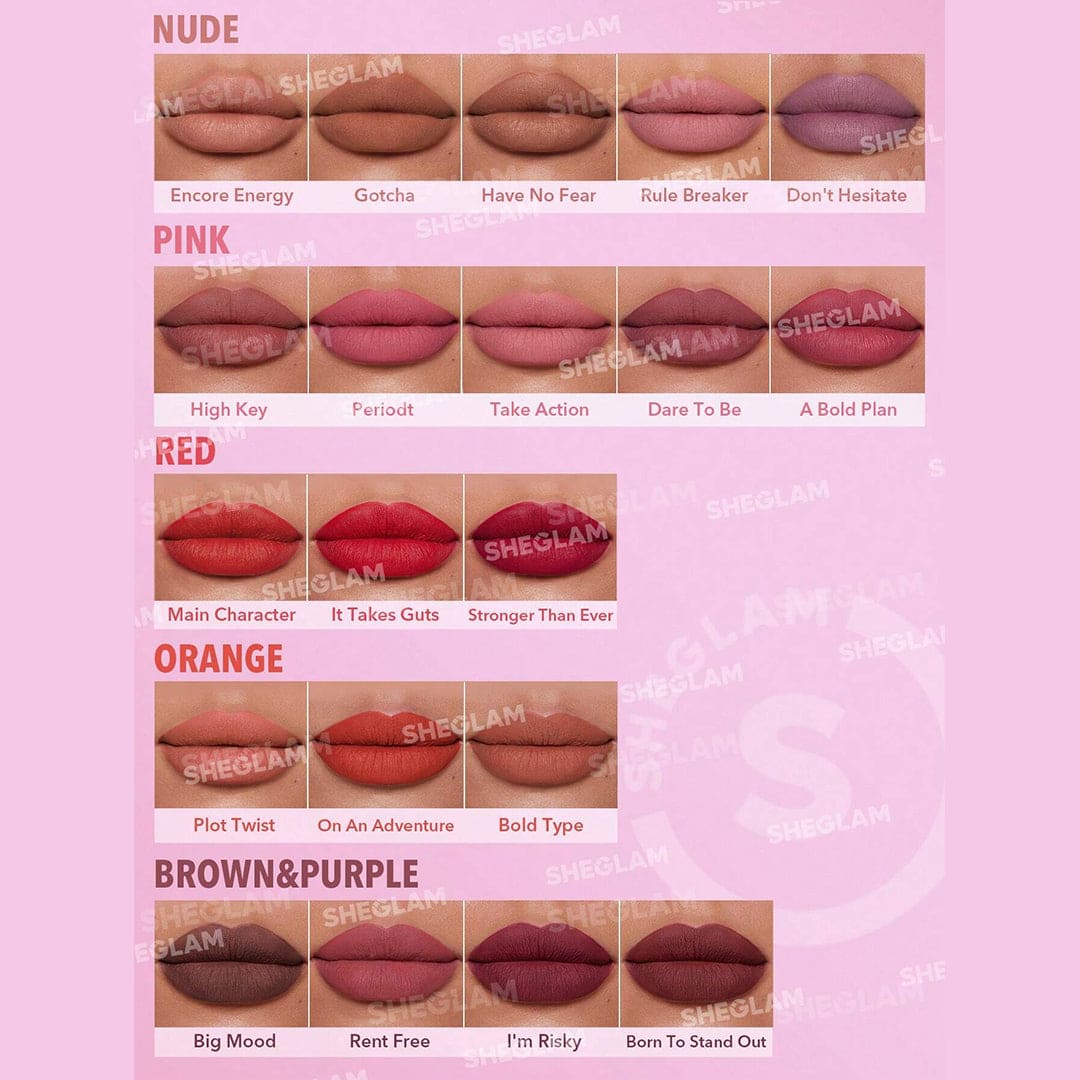 SHEGLAM Dynamite Boom Matte Lipstick Sheglam