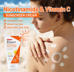 Disaar Vitamin C Whitening Whitening Sunscreen Cream - 80g Disaar