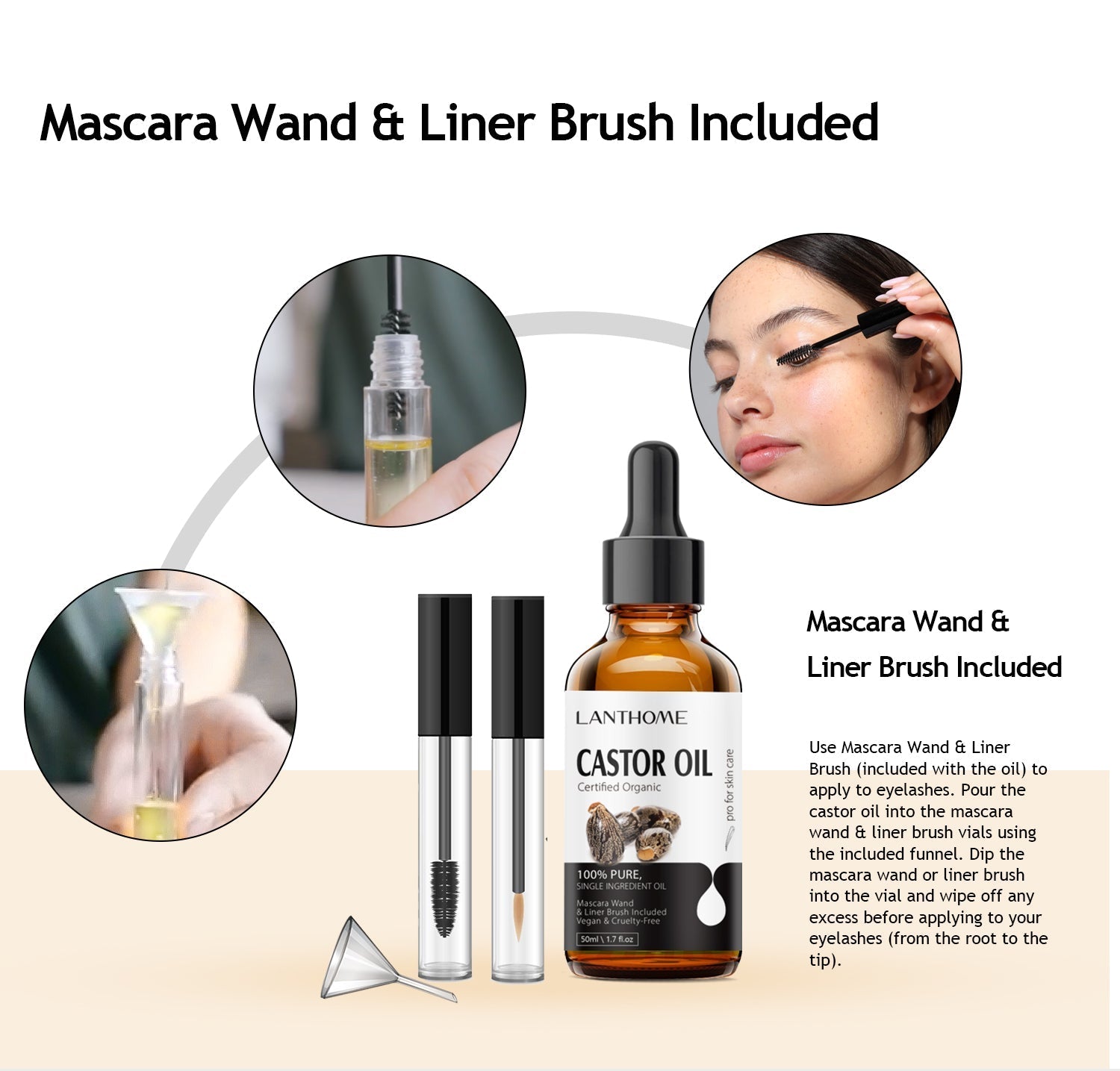 Lanthome Castor Oil - 50ml LANTHOME