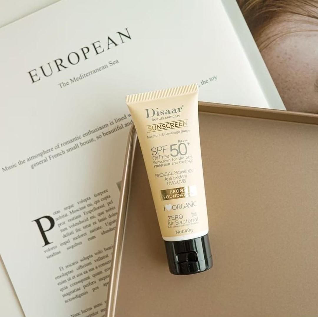 Disaar Sunscreen Bronzface Foundation Spf50+ - 40g Disaar