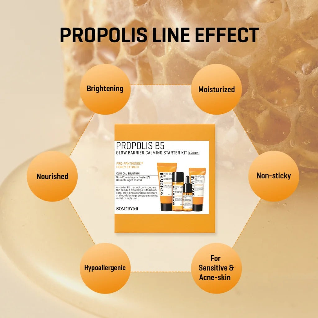 Some By Mi Propolis B5 Glow Barrier calming starter kit SOME BY MI