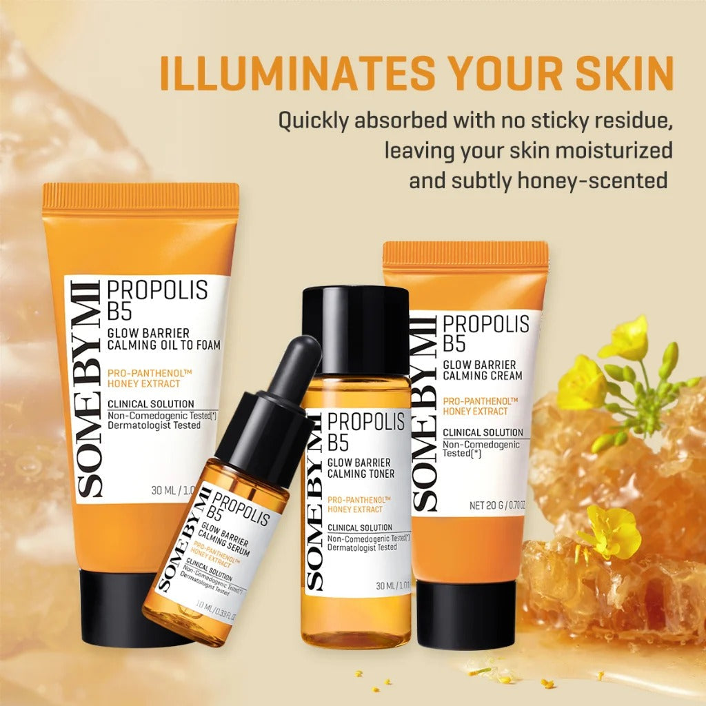 Some By Mi Propolis B5 Glow Barrier calming starter kit SOME BY MI
