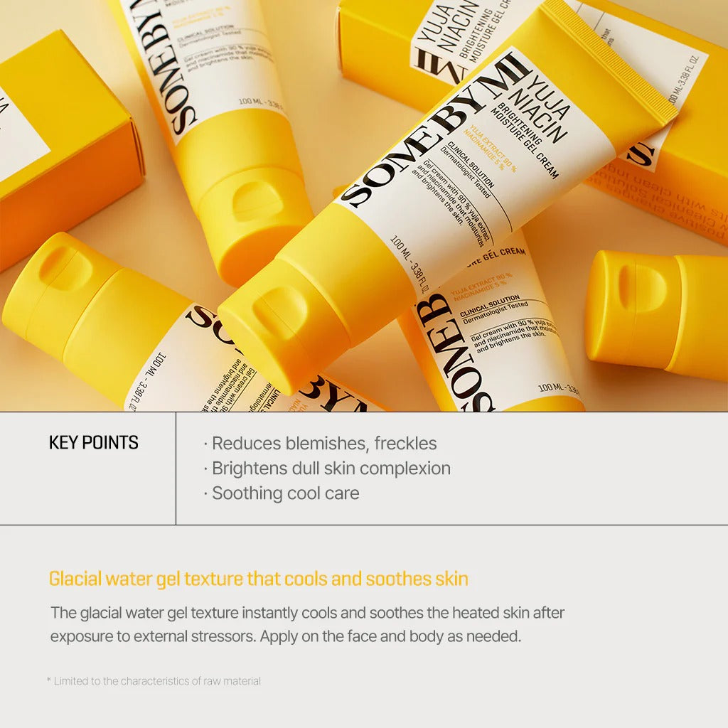Some by Mi Yuja Niacin Brightening Moisture Gel Cream - 100ml SOME BY MI