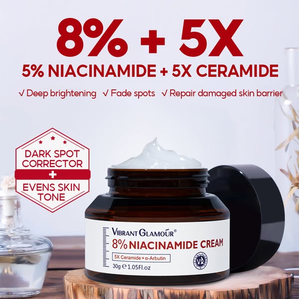 Vibrant Glamour Niacinamide Brightening Trio Set Vibrant Glamour