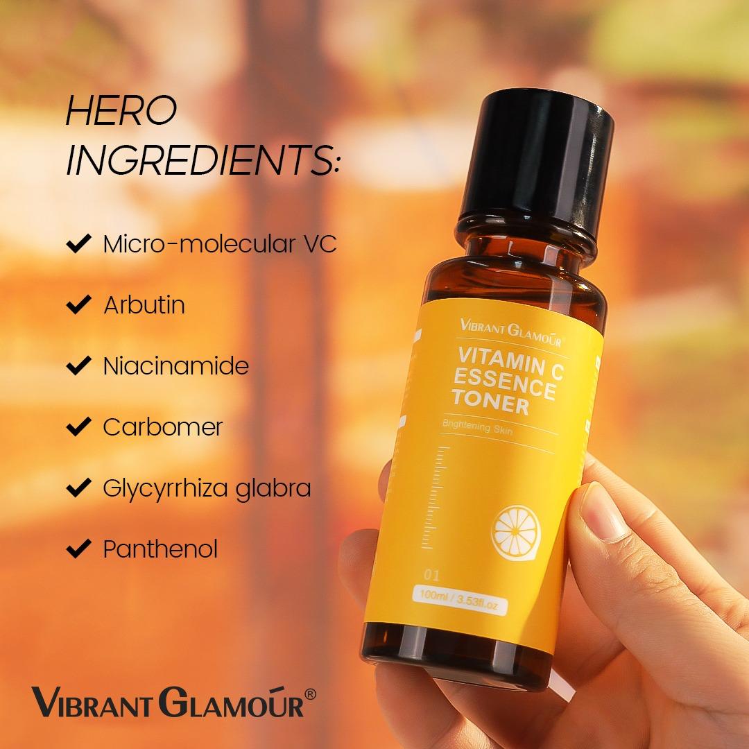Vibrant Glamour Vitamin C Trio (Essence Toner + Serum + Cream) Vibrant Glamour