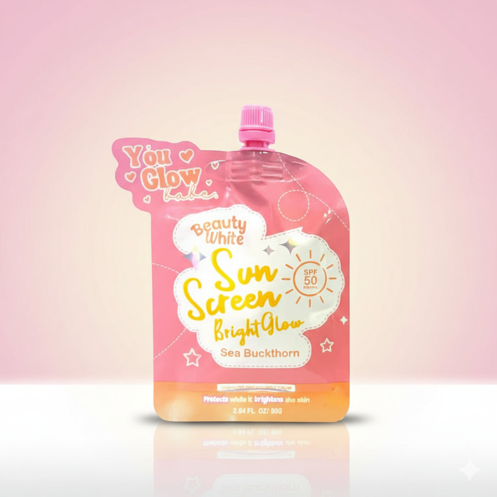 You Glow Babe Beauty White Sunscreen Glo Arabia
