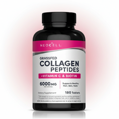 NeoCell Super Collagen + Vitamin C + Biotin 180 Tablets Glo Arabia