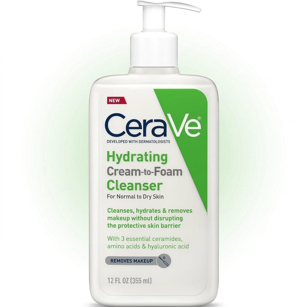 CeraVe Hydrating Cream to Foam Cleanser - 355ml CeraVe