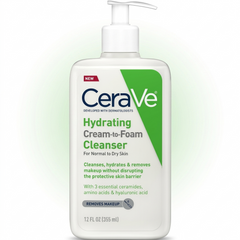 CeraVe Hydrating Cream to Foam Cleanser - 355ml CeraVe