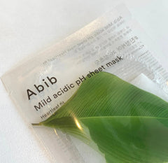 ABIB Mild Acidic pH Sheet Mask_HEARTLEAF FIT Abib