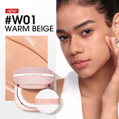 O.TWO.O 2025 BB Cushion Liquid Foundation Medium Coverage Moisturizing Brightening Oil-Control Warm Ivory O.TWO.O