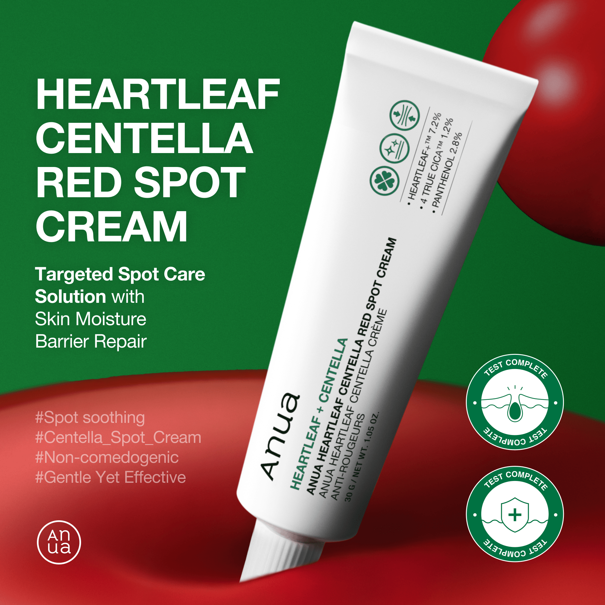 ANUA Centella Red Spot Cream 30ml Anua
