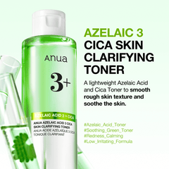 ANUA Azelaic Acid 3% Cica Skin Clarifying Toner (250ml) Anua