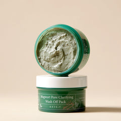 Axis-Y Mugwort Pore Clarifying Wash Off Pack - 100ml AXIS-Y
