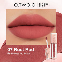 O.TWO.O Silky Smooth Moisturizing Lip Mud 07 Rust Red O.TWO.O