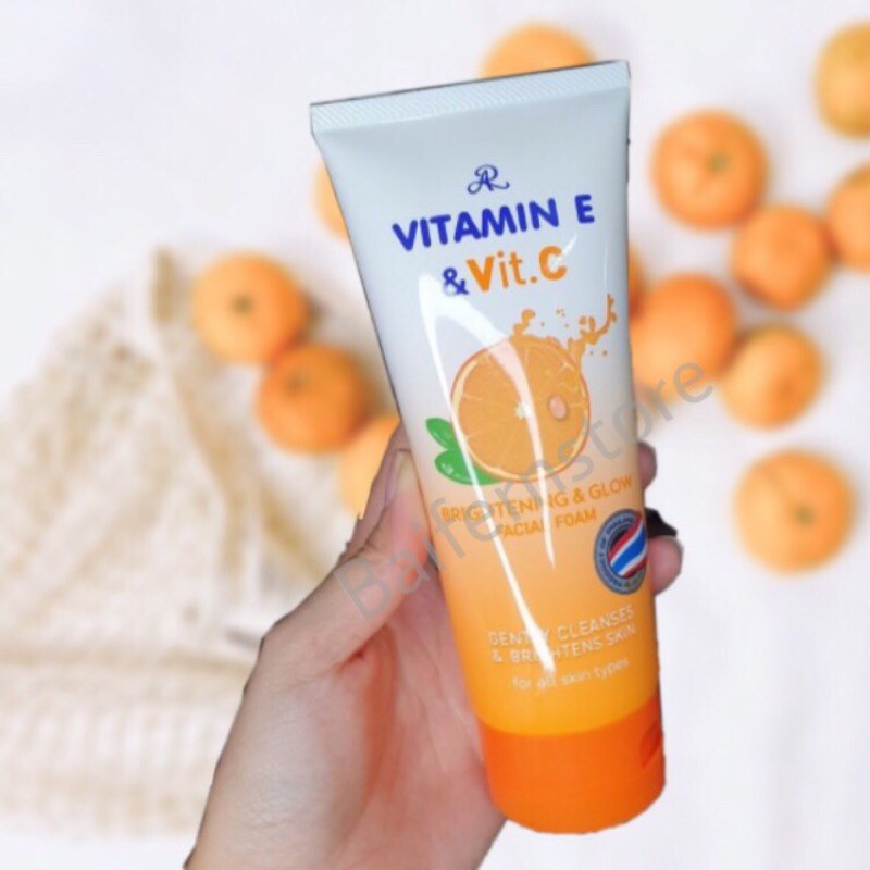 Aron Vitamin E&c Brightening Ang Glow Facial Foam - 190g ARON