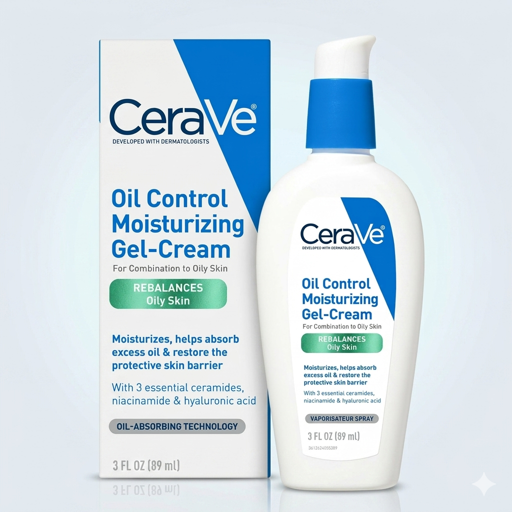 CeraVe Oil Control Moisturizing Gel-Cream 3oz - 89ml CeraVe