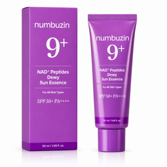 Numbuzin 9+ NAD+ Peptides Dewy Sun Essence SPF50+ PA++++ 50ml Numbuzin
