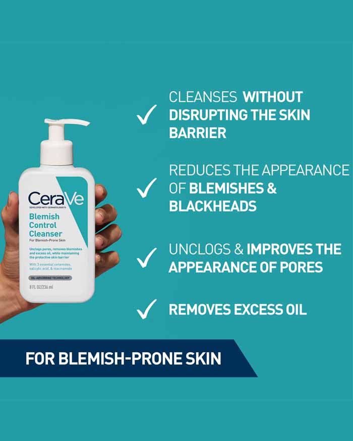 CeraVe Blemish Control Cleanser – 236ml CeraVe