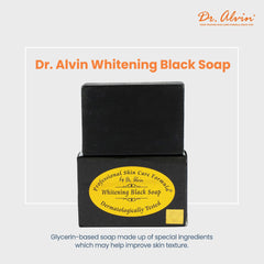 Dr.Alvin Whitening Black Soap - 135g Dr. alvin